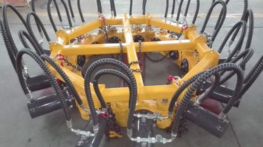 30 Mpa Max Kalabalık Basıncı Hidrolik Kazık Kırıcı Kazık çapı 300 ~1050 mm Kalabalık strok 135 mm