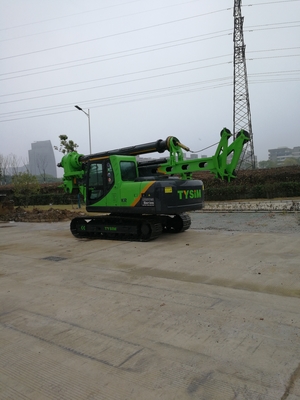 Cummins F3.8 Rotary Piling Rig 2200rpm 100kN Kalabalık Silindir İtme Gücü Rotary Piling Rig