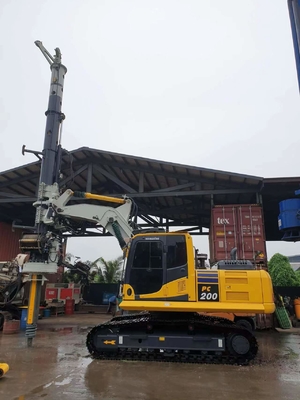 Ekskavator hassasiyeti ve verimliliği için özel matkap takımı