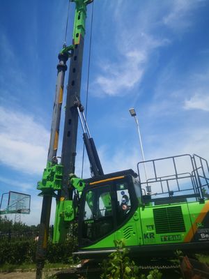KR90C 90kN 12705mm Yükseklik Hidrolik Kazık Sondaj Makinası Maks.