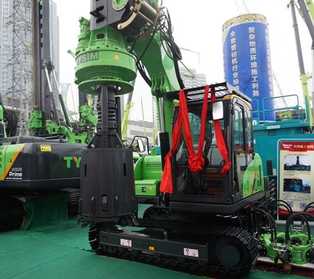 Kalite  CE Small Rotary Piling Rig For 10m Depth 1000mm Diameter Drilling TYSIM KR40A fabrika