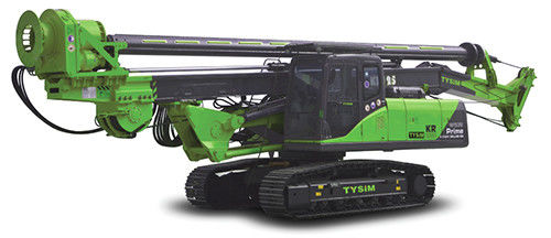 Kalite  KR125A 37m / 45m Drilling Depth Bored Pile Equipment , Foundation Drill Rigs 34 T Overall Weight fabrika