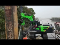 7 - 20t Ekskavatörlü Küçük Döner Sondaj Ekipmanları Taşınabilir Su Kuyusu Makinesi Tysim Kr50