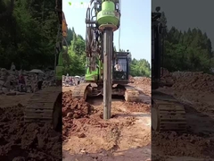 İnşaat alanı ihtiyaçları için özelleştirilebilir Hidrolik Piling Rig