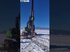 Hidrolik Piling Rig Mature Excavator 220 KN.m Döner 64/51m Borma Derinliği