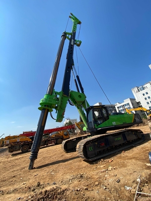 Burgu Matkap Kazık Rig Makinesi Toprak Seyahat Hızı 1.5 Km/H 4300 Mm
