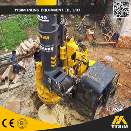 Dönme hızı 7~40 rpm, Tork 32/42 KN.m, CE Küçük Döner Sondaj Makinesi / Yenilikçi Araştırma Makinesi TYSIM KR40A