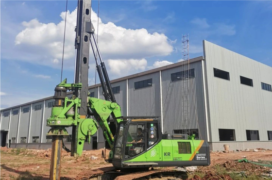 Kazı makinesi Su Kuyu Kuyu Kuyu Kuyu Fondu Kuyu Kutusu Kayalık Kırk KR150A 1300mm Hidrolik Piling Rig
