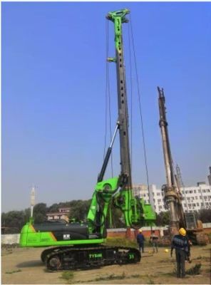 Jiangsu Hydraulic Piling Rig with 4300mm Operating Width 20mm Max Pile Depth and Hydraulic Joystick Control for Foundation Installation