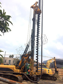 Small Hydraulic Rotary Piling Rig With 78 m/min Main Winch Line Speed 125 kN.m Max. drilling depth15 m Torque 125 kN.m