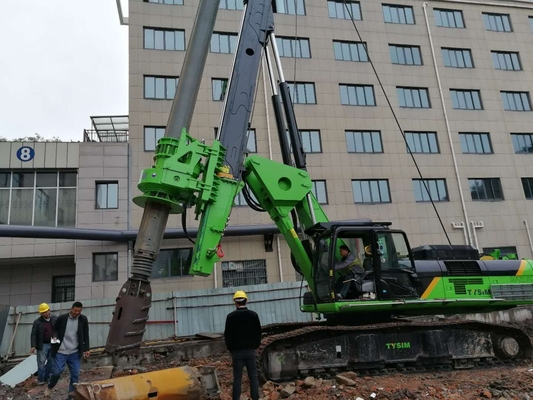 İnşaat Derinliği 88m Kr285c için Orta Kazık Döner Sondaj Makinesi