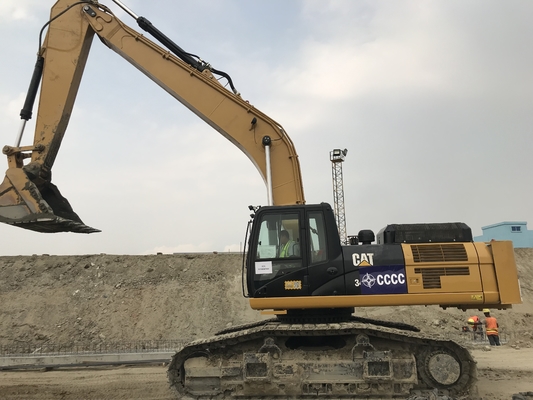 KM260 Hidrolik Kazık Rig Silindir Halat Dikey Kazma 27180mm