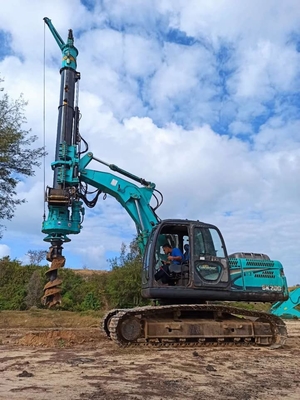 Matkap Ekipmanları Döner Kazık Rig 25t Kr50A 1200mm