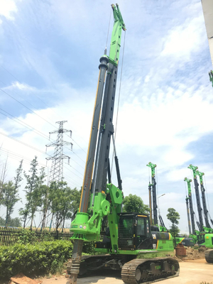 İnşaat Tysim Kazık Rig Kr300e 54m için Orta Döner Rig Kaya Makinesi