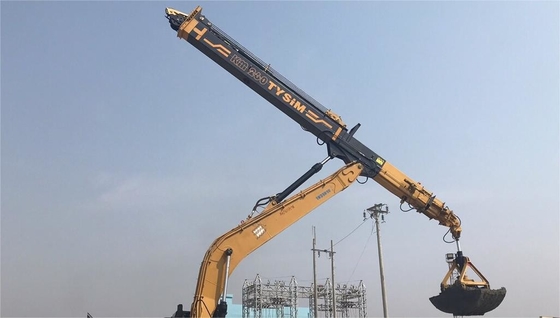 4.6t Ekskavatör Bağlama Parçaları Teleskop Kol