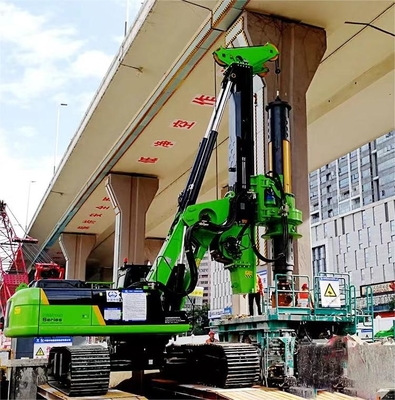 KR250CS Hidrolik Döner Kazık Rig Sürücü İnşaat Ekipmanları Kuyu Sondajı