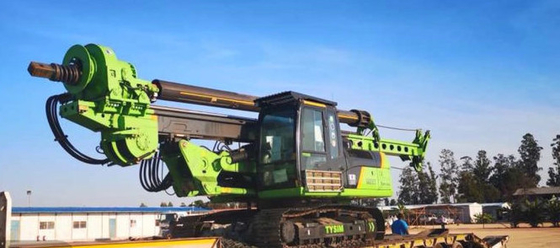 Döner Beton Kazık Rig Tysim Taşınabilir Hidrolik Hat Delme Makinesi KR60C
