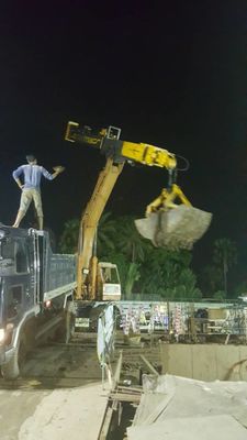 24.8 m Ekskavatör Teleskopik Kol