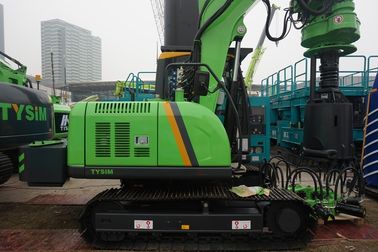 10 m / 12 m Maksimum delme derinliği CE Küçük Döner Sondaj Makinesi / Yenilikçi Araştırma Makinesi TYSIM KR40A tork 40 kN.m