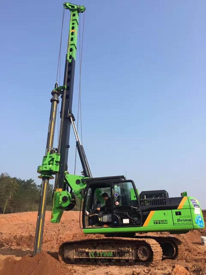 Toprak Burgu Makinesi Su Sondaj Rig Geoteknik KR150 150 KN.M