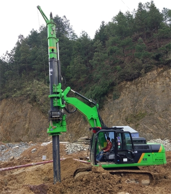 Küçük Döner Hidrolik Sondaj Rig KR50 İsteğe Bağlı Derinlik 10/16/20 / 24m