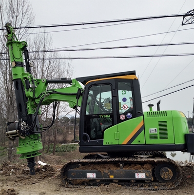 Küçük Döner Hidrolik Sondaj Rig KR50 İsteğe Bağlı Derinlik 10/16/20 / 24m
