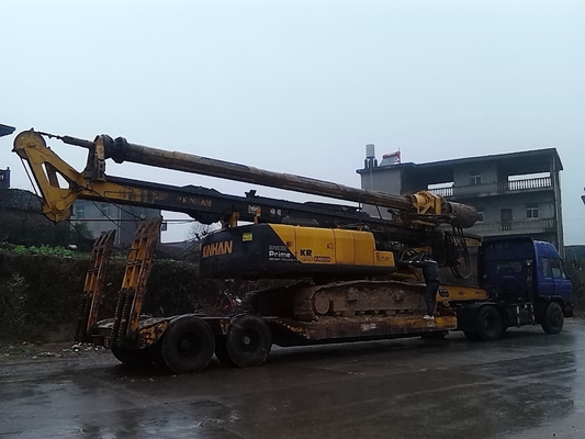 KR125A Döner Sondaj Makinesi Kazık Makinesi Altyapısı Kazık Çakma Ekipmanları 37m