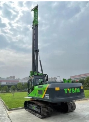 CAT Şasi Hidrolik Rotary Borma Rig KR150C 7-26 Rpm Değişim Hızıyla