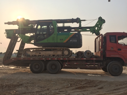 Cummins F3.8 Rotary Piling Rig 2200rpm 100kN Kalabalık Silindir İtme Gücü Rotary Piling Rig