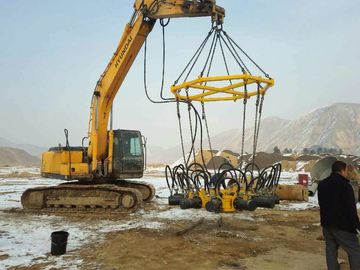 KP380A Yuvarlak Hidrolik Kazık Kırıcı İnşaat Makinaları
