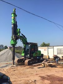 Yüksek Güvenlikli Yeşil Hidrolik Kazık Rig 10m Maks. Delme Derinliği 1200mm Maks.