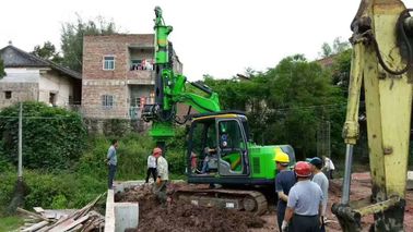 Esnek Mini Hidrolik Kazık Makinası Maks. Tork 40kN.M Maks.