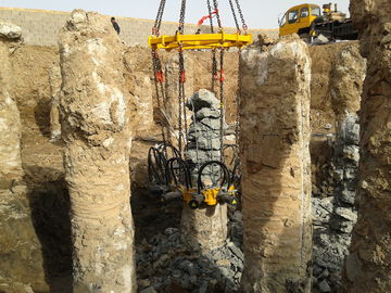 KP380A Yuvarlak Beton Sütun Hidrolik Kazık Kırıcı, Kazık Çapı 600mm - 1800mm