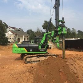 Kazık çakma makinesi Kuyu Sondaj Hidrolik Kazık Rig Makina Max Sondaj Çapı 1000mm Derinlik 22m
