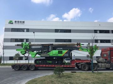 Kazık çakma makinesi Kuyu Sondaj Hidrolik Kazık Rig Makina Max Sondaj Çapı 1000mm Derinlik 22m