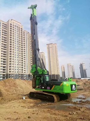 KR150C CAT Şasi Güçlü ve Dayanıklı Kazık Temelleri için Yüksek Performanslı Hidrolik Kazık Çakma Makinesi
