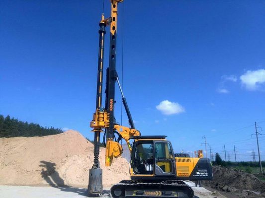 KR80K 28m Derinlik Fore Kazık Ekipmanları 35KN Ana Vinç Hattı Çekme