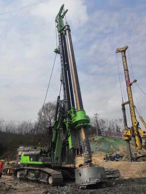 3.2km/H Tork 320kN.m 54m Hidrolik Kazık Makinası KR300D Maks.