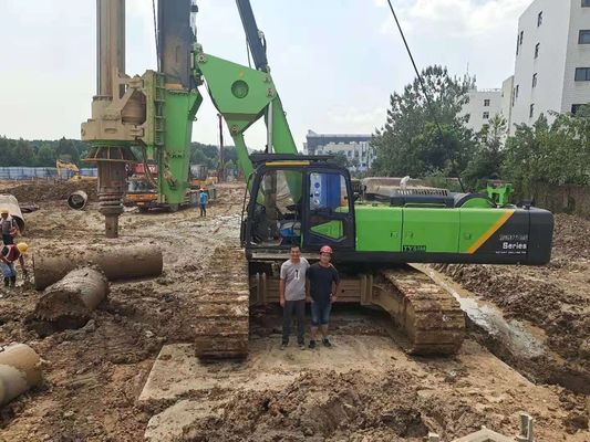 3.2km/H Tork 320kN.m 54m Hidrolik Kazık Makinası KR300D Maks.