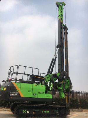 TYSIM KR90A Hidrolik Döner Kazık Rig Çapı ve Sondaj Derinliği 28m