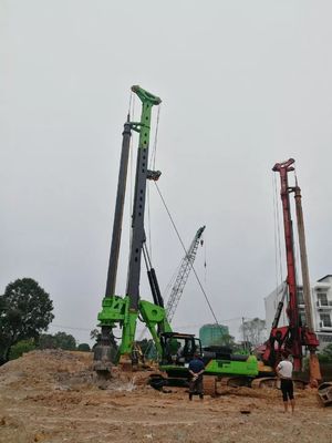 Temel Hidrolik Kazık Makinası Çapı 2500mm Derinlik 54m
