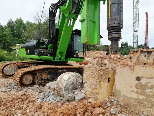 Temel Hidrolik Kazık Makinası Çapı 2500mm Derinlik 54m