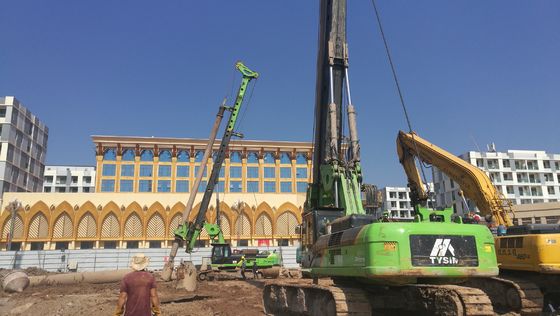 Temel Hidrolik Kazık Makinası Çapı 2500mm Derinlik 54m