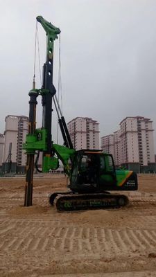 Kazık çakma makinesi Kuyu Sondaj Hidrolik Kazık Rig Makina Max Sondaj Çapı 1000mm Derinlik 22m
