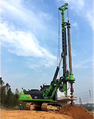 Demiryolu İnşaatı için 318D Ekskavatör Sondaj Ataşmanlı Borewell Sondaj Makinesi Maks.