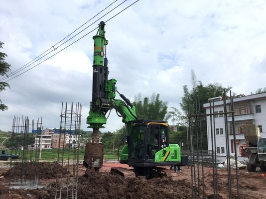 Esnek Mini Hidrolik Kazık Makinası Maks. Tork 40kN.M Maks.