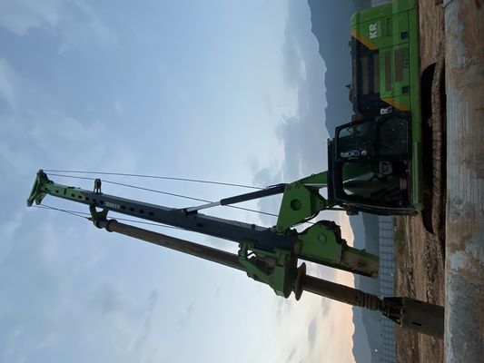 TYSIM KR300C 54m sondaj derinliği 2500mm çapı ve 320 kN.m derin temeller için tork ile hidrolik döner sondaj sistemi