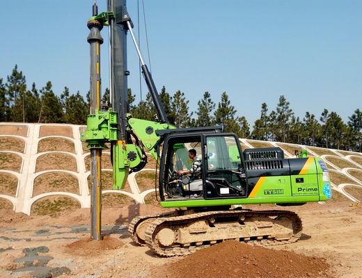 KR90C 90kN 12705mm Yükseklik Hidrolik Kazık Sondaj Makinası Maks.