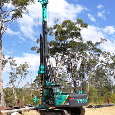 CAT Şasili İnşaat Hidrolik Döner Kazık Rig