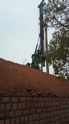 CFA Motor Hız Gücü 1500 Kw / Rpm için Hidrolik Çekiç Döner Kazık Rig Sondaj
